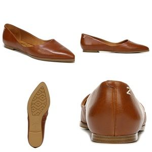 Zodiac Women's Hill Pointed Toe Flats - Cognac